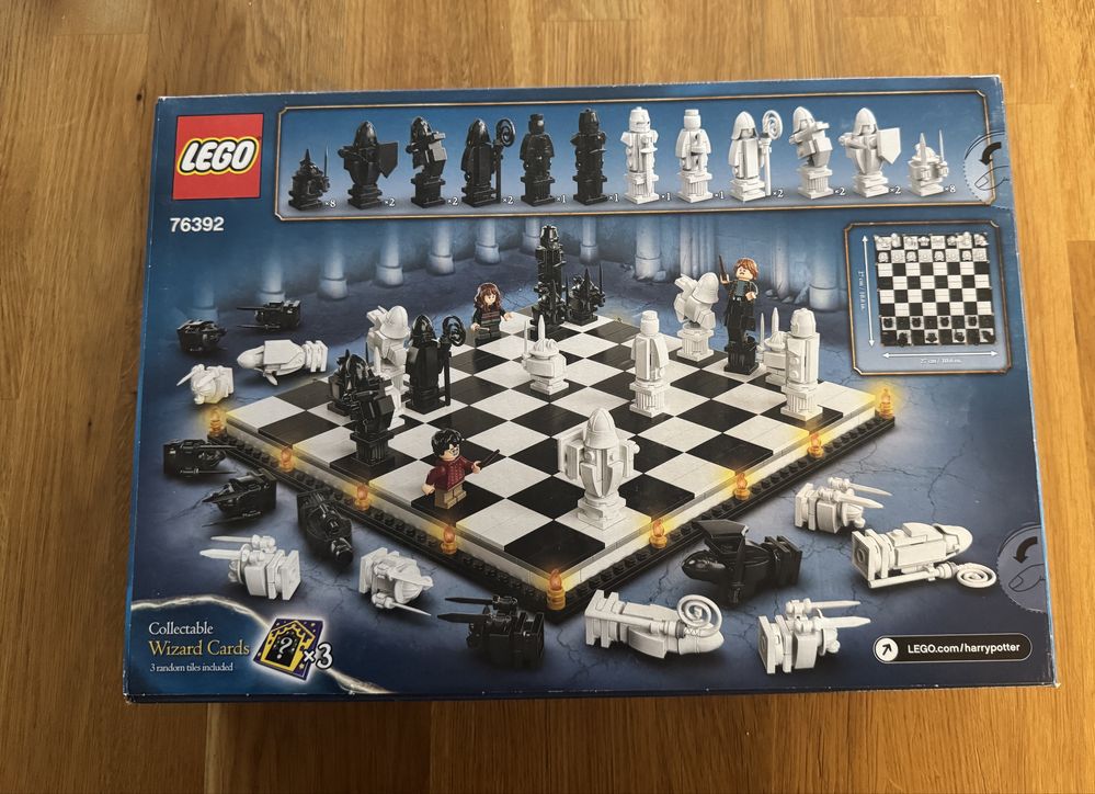 Nowe zaplombowane Lego 76392 Szachy czarodziejów