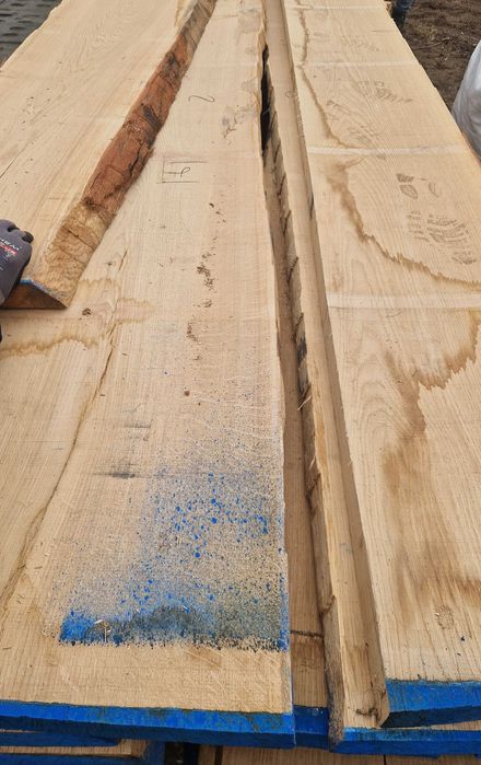 suchy dąb, tarcica dębowa 50mm 1 klasa 8-10%KD