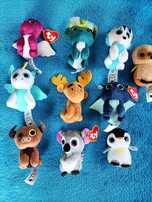 Lote 10 mini peluches ty