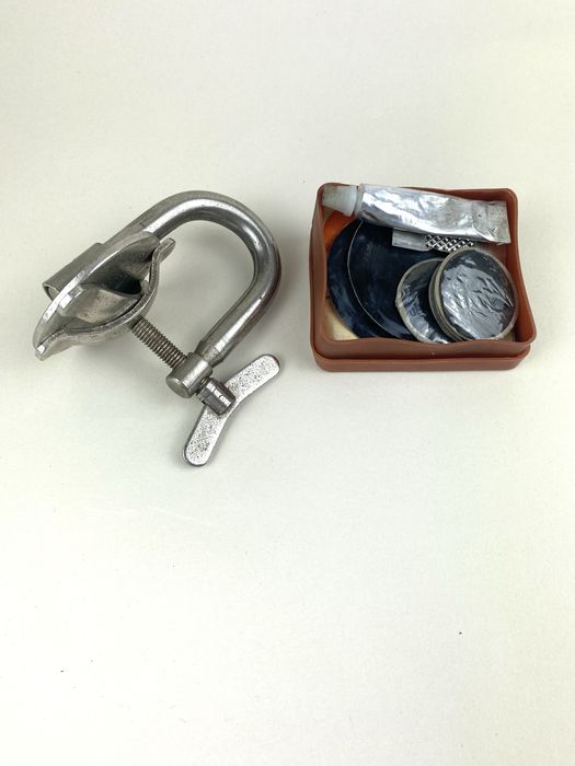 Komplet zestaw naprawczy do dentek zacisk prl