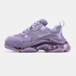 Кросівки Balenciaga Triple S Clear Sole Premium Purple