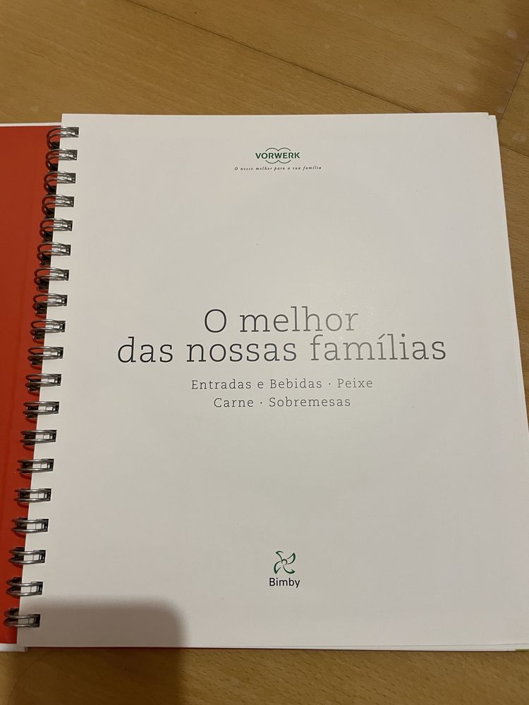 Livro - O melhor das nossas famílias (Bimby)