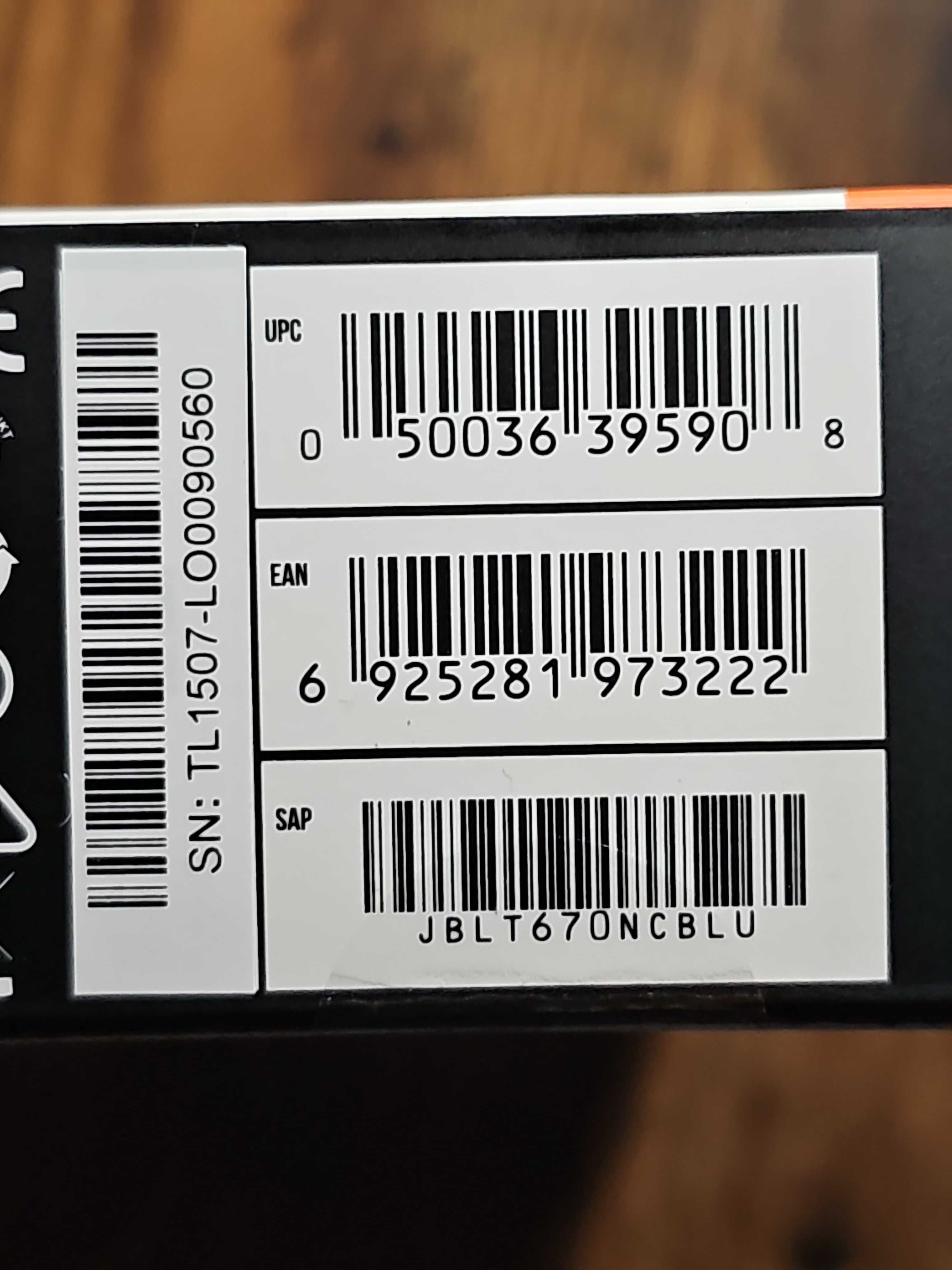JBL Tune 670NC Niebieskie
Słuchawki Nauszne, Bezprzewodowe
