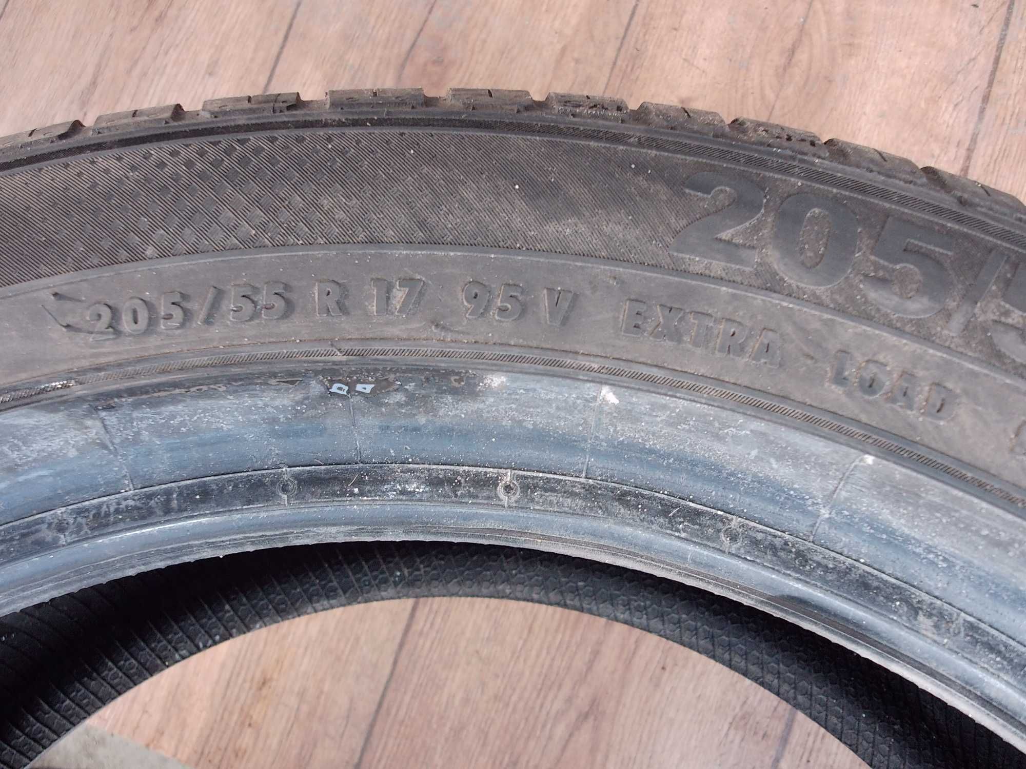 Semperit Speed-Life 3 205/55/17 95V XL z 2021r ładna  1szt