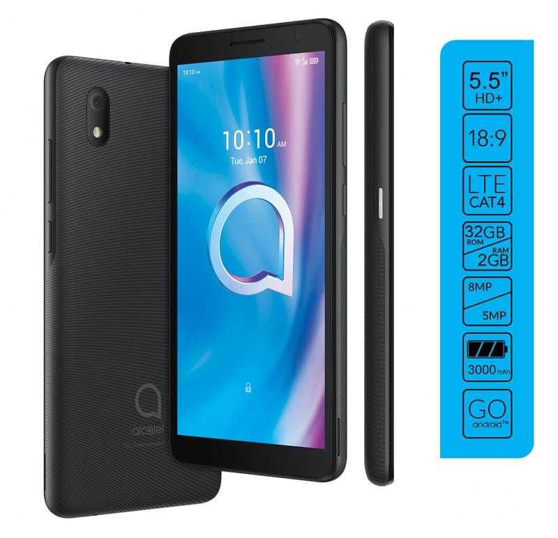 Смартфон для пенсионеров и в качестве резервного Alcatel 1B 5002H