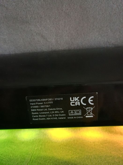 Саундбар Goodmans з підсвічуванням RGB