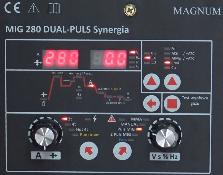 Сварочный полуавтомат Magnum 280 Dual Pulse(Польща)