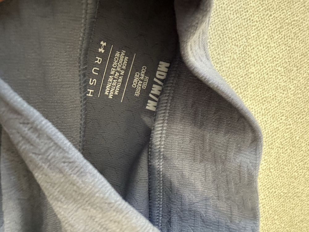 Under Armour Жіночий сірий топ LS Mock Rush Top