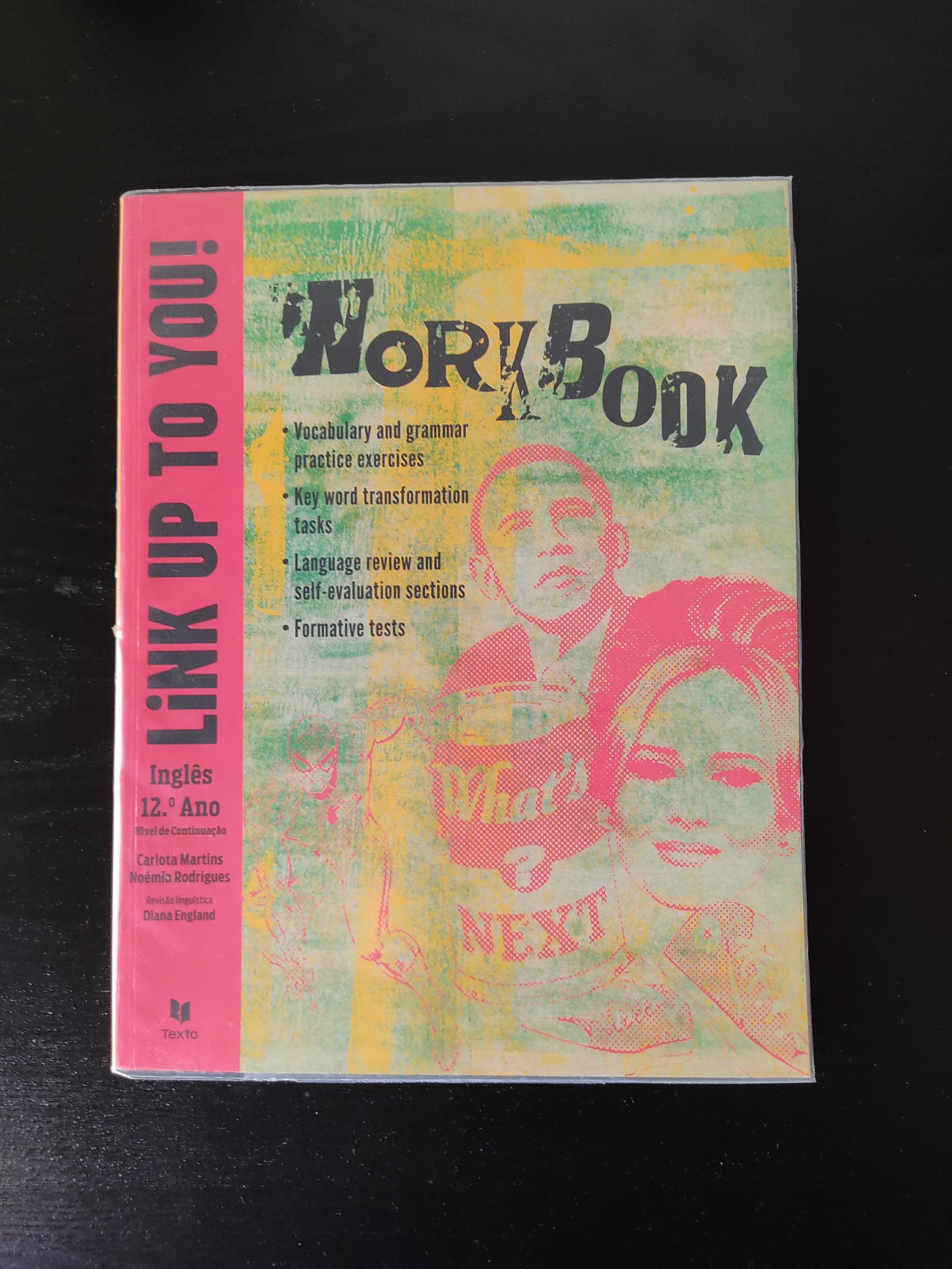 Livro de inglês LINK UP TO YOU 12º ANO