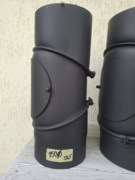 Коліна на димохід жаростійкі Parkanex / труби /коліна на димохід 1.5мм