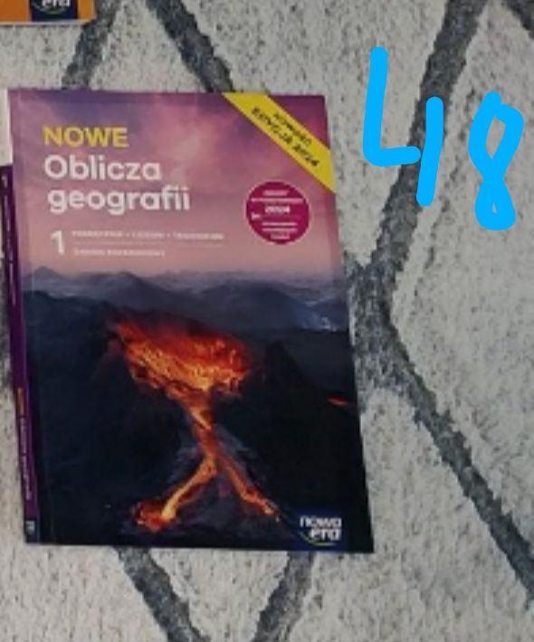 Podręczniki,,nowe oblicza geografii 1,, .Nowa