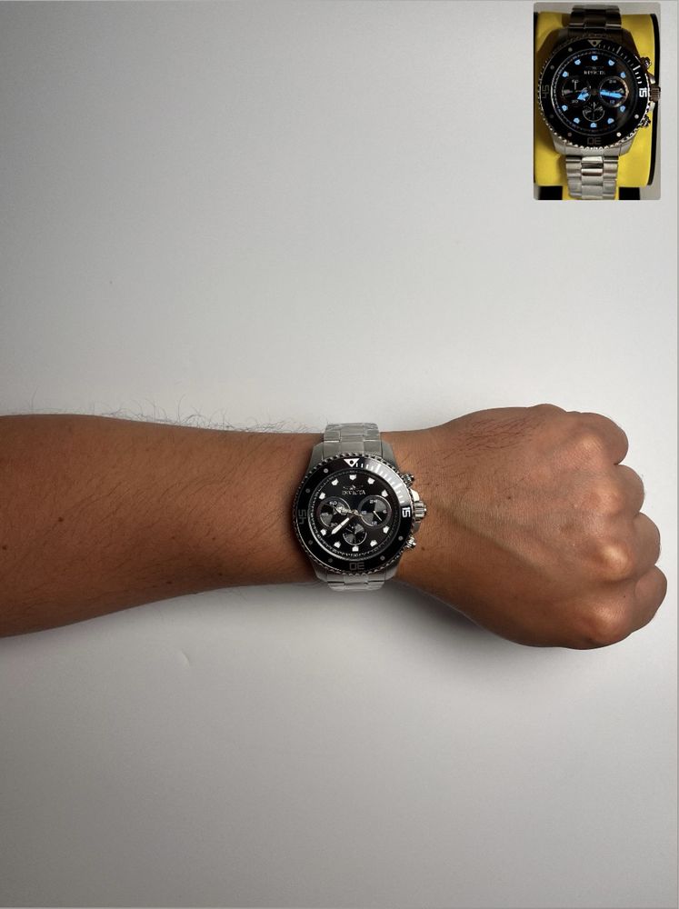 Invicta 21787, годинник інвікта, часы инвикта Ø45мм
