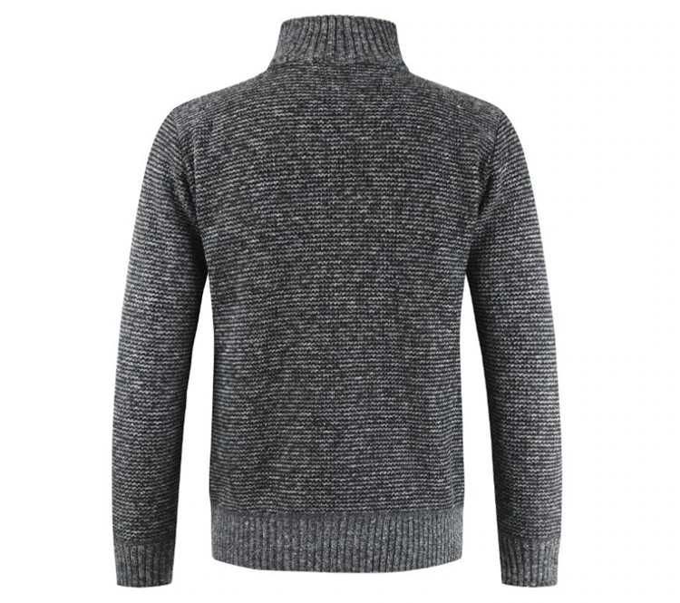 Легкая теплая стильная мужская куртка пальто свитер джемпер.Размер:50.