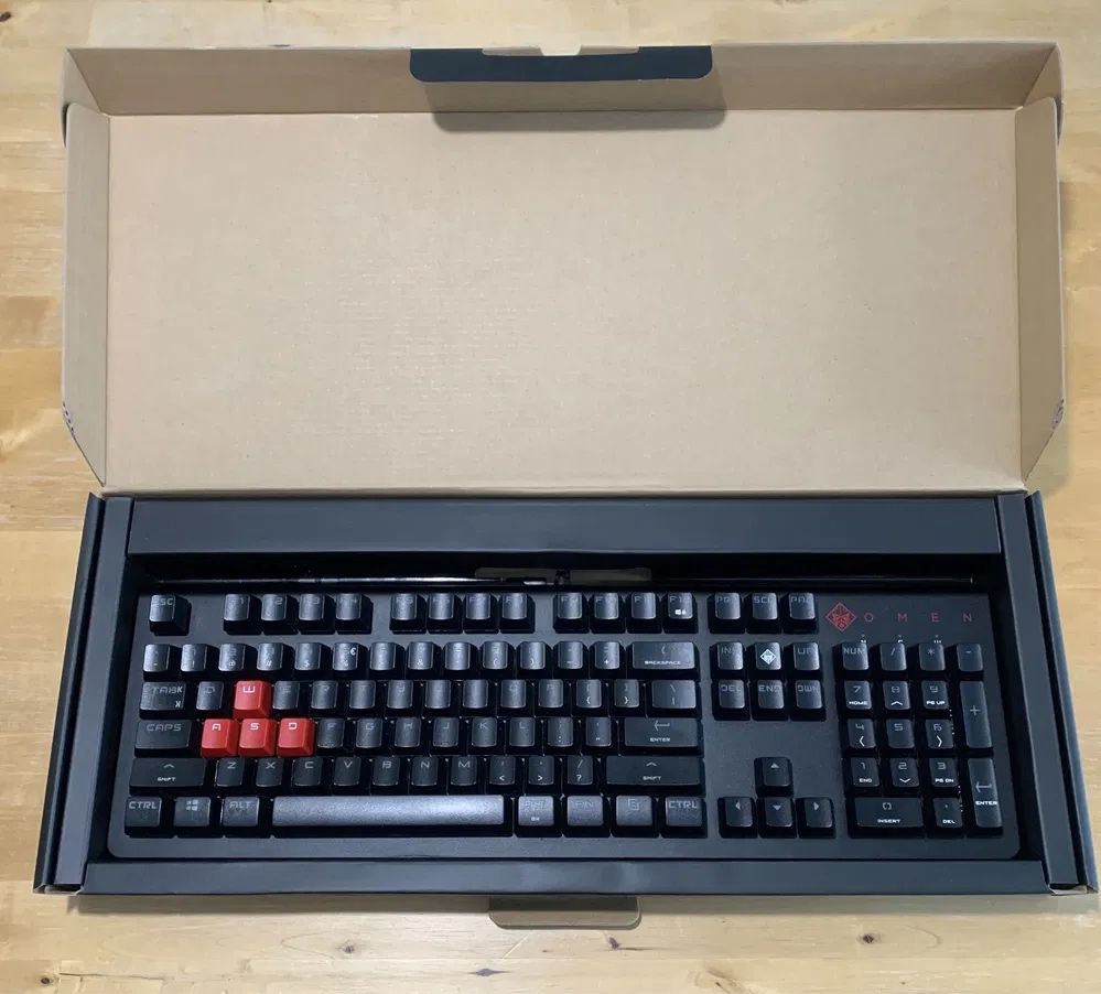 Teclado HP OMEN 1100 como novo