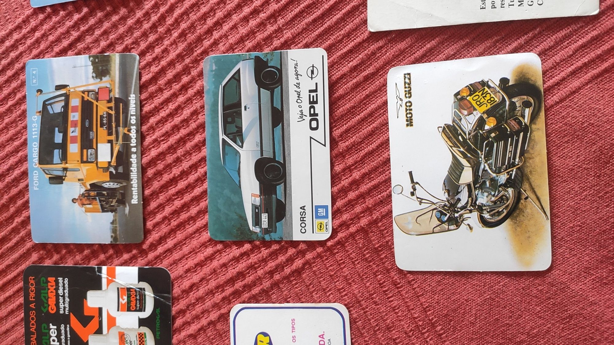 Calendários - formula 1, carros, motas, Galp, Castrol, Goodyear, etc