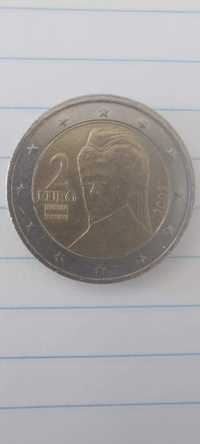 Moeda 2 Euros Áustria 2002