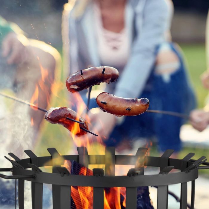 PALENISKO KOSZ PALENISKOWY Ogrzewacz z Popielnikiem, Rączką do Popiołu