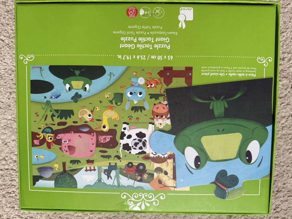 Puzzle sensoryczne Janod