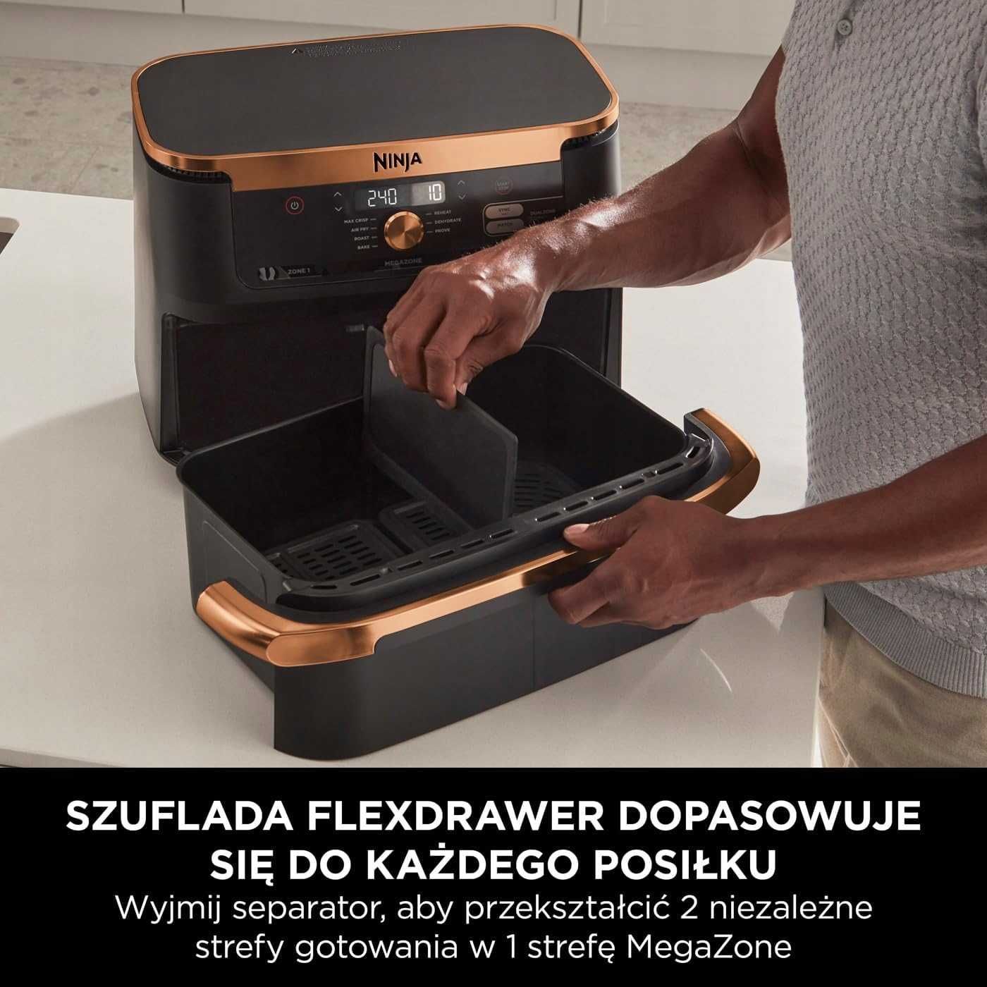 Frytkownica Beztłuszczowa NINJA AF500EU 2470 W 10,4 l