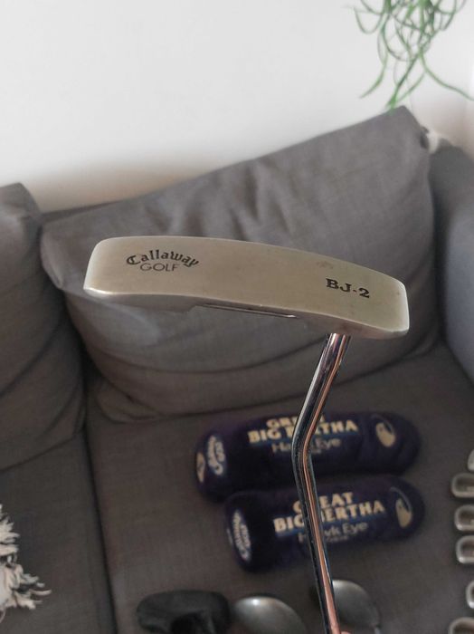 Set completo de Golfe Callaway Hawk Eye Titanium + Trolley + Saco