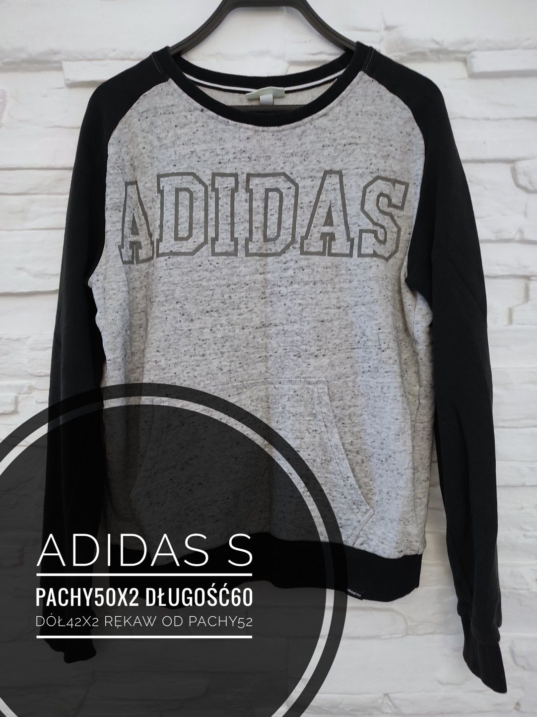 Adidas Neo bluza S szara