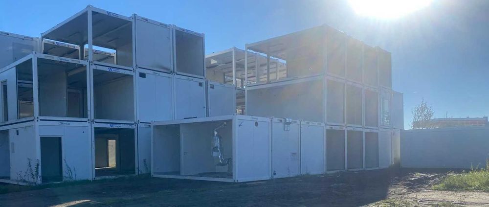 Ramy kontenerowe rama kontenera PAWILON KONTENER socjalny biurowy