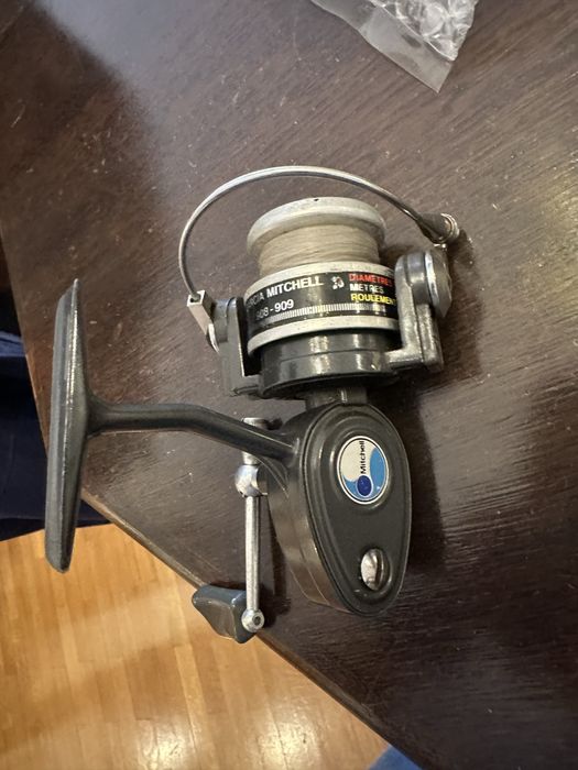 Carretos pesca mitchell antigos de colecão