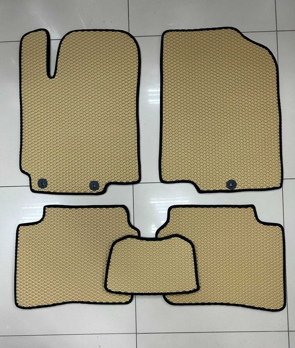 ЕВА EVA коврики в салон Hyundai Elantra Coupe Accent Поліки