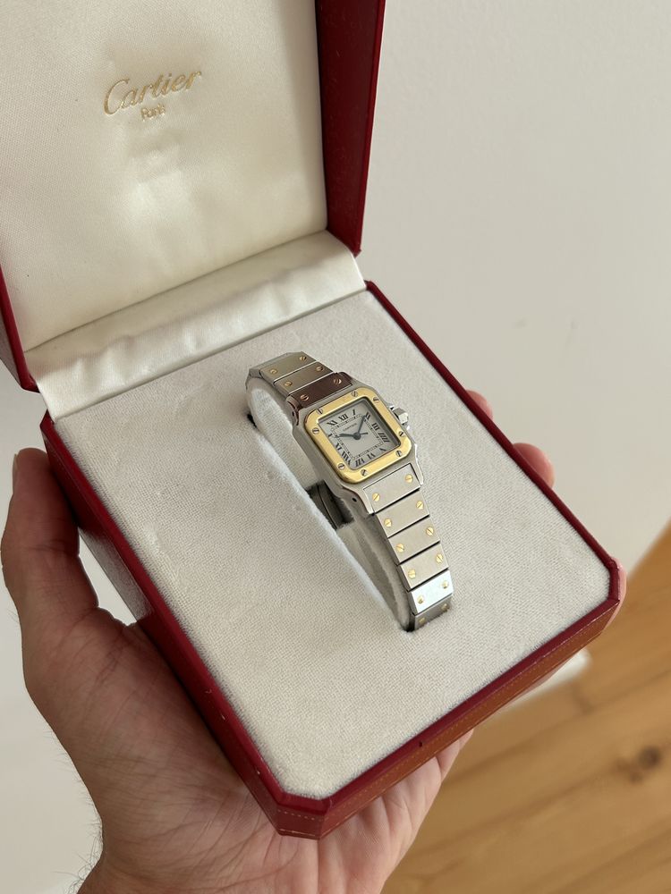 Cartier Santos Carree Lady Automatico com caixa