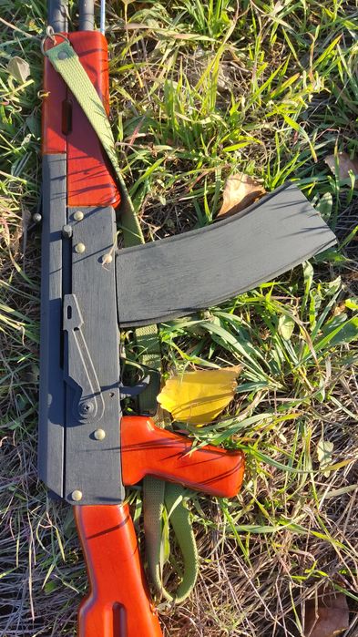 АК 74 макет із дерева