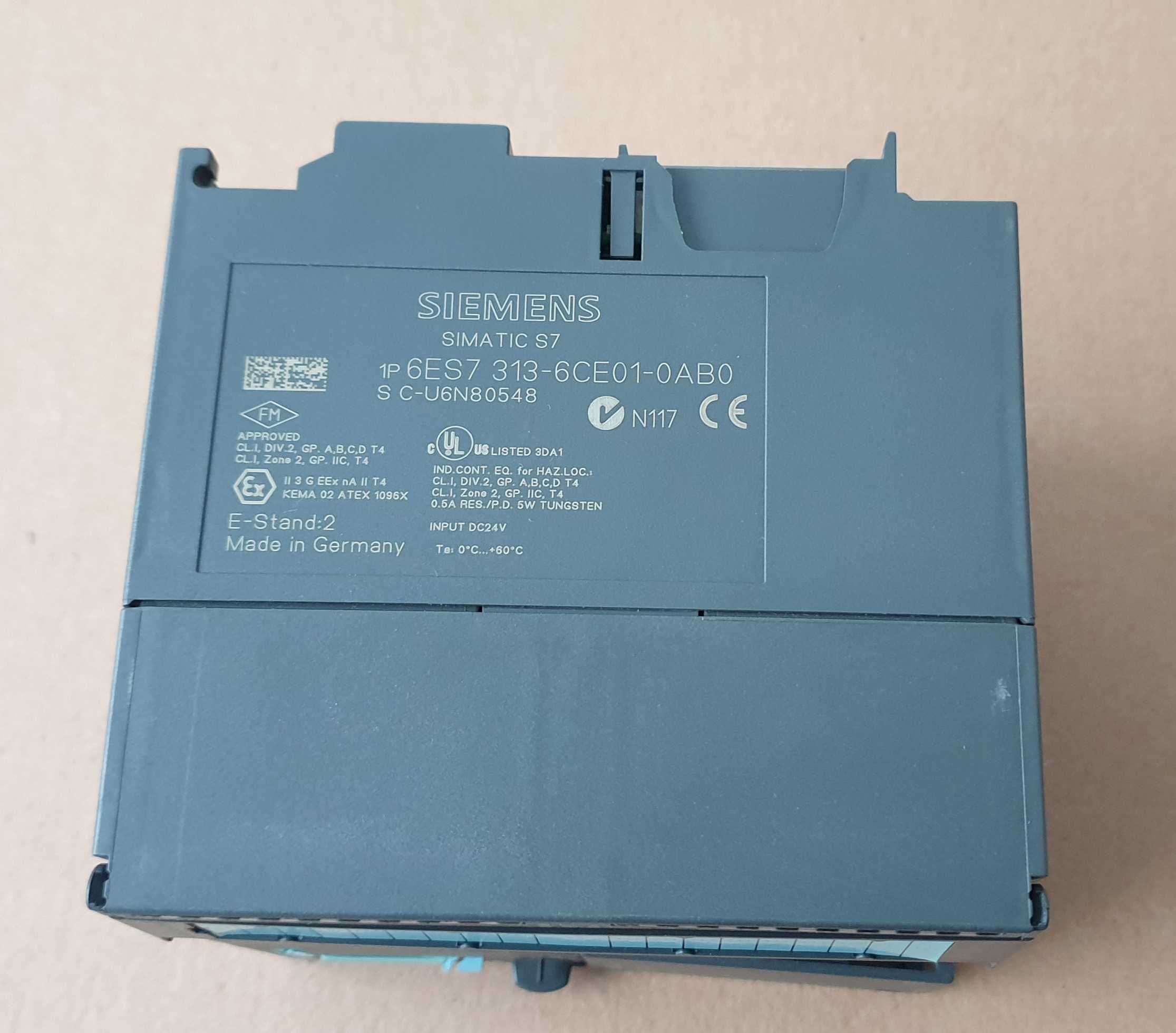 Okazja Sterownik Siemens s7 300 CPU313C-2DP 6ES7 313-6CE01-0AB0 i inne