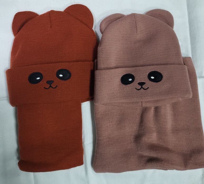 Зимові шапки і комплекти з бафом, шарфом на хлопчика розпродаж