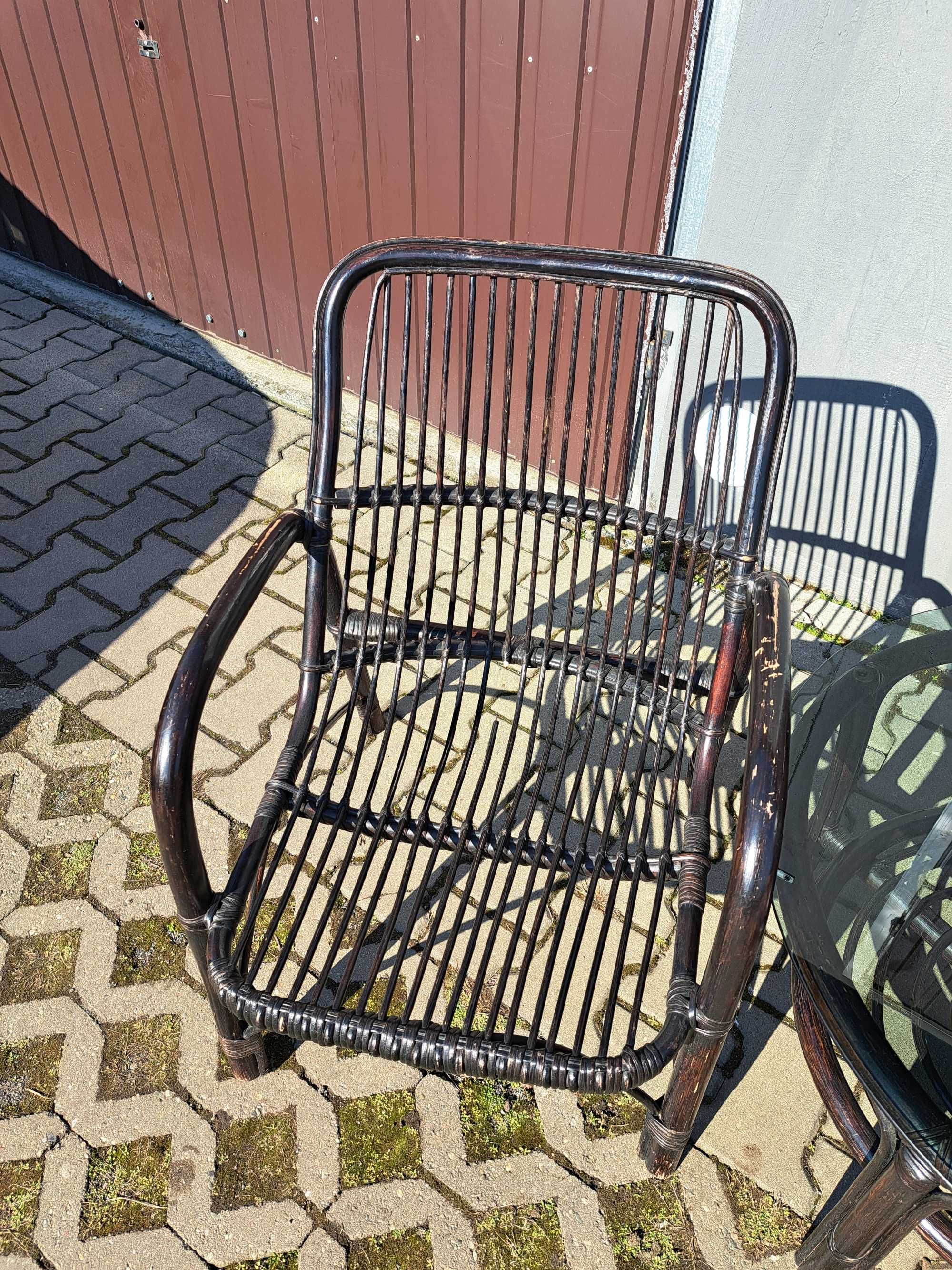 Zestaw mebli rattanowych, rattan, ogród,balkon