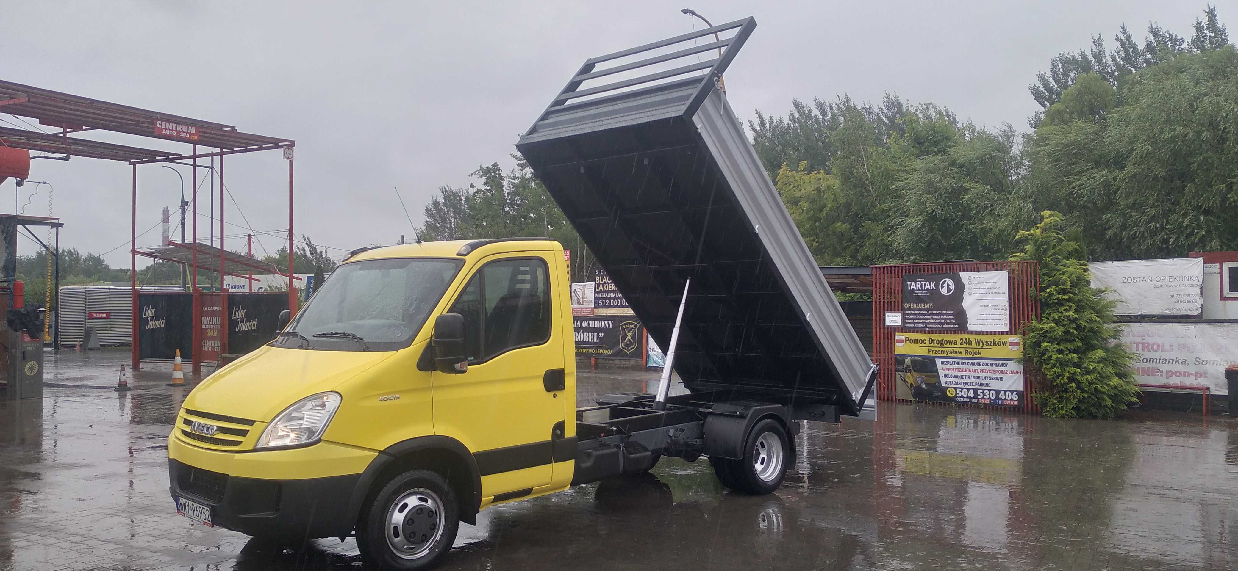 IVECO DAILY 40c15 silnik 3.0 Wywrotka Kiper 3-stronny