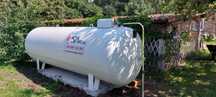Zbiornik na gaz płynny LPG 4850L naziemny