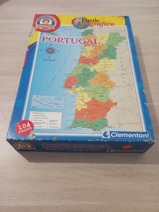 Puzzle Mapa de Portugal