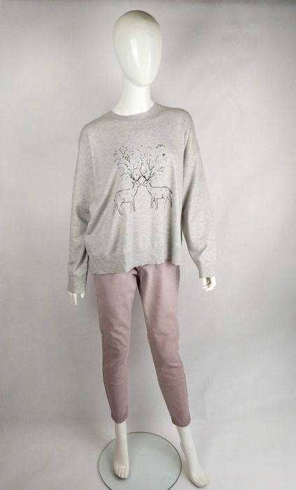 Sweterek z cekinami marki Oasis - XL - nowy z metką, outlet