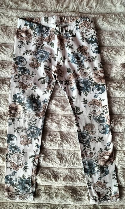 Newbie legginsy kwiaty 116