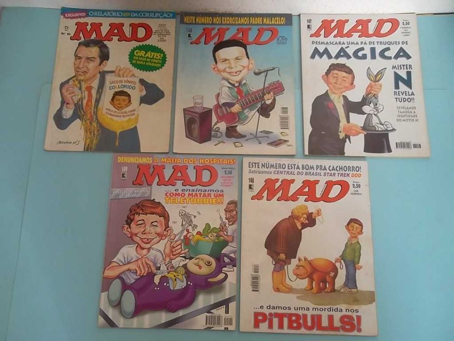 44 Revistas MAD - EDITORA RECORD