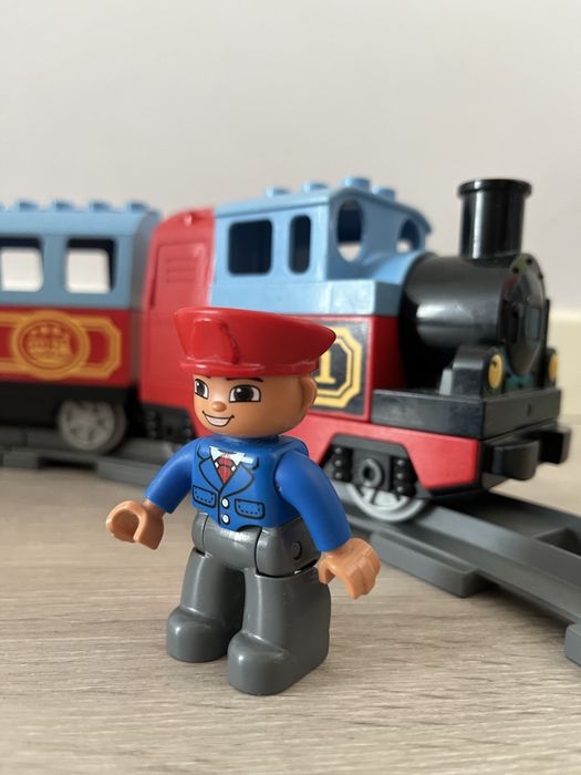 10507LEGO 10507 Duplo Mój pierwszy pociąg ciuchcia tory
