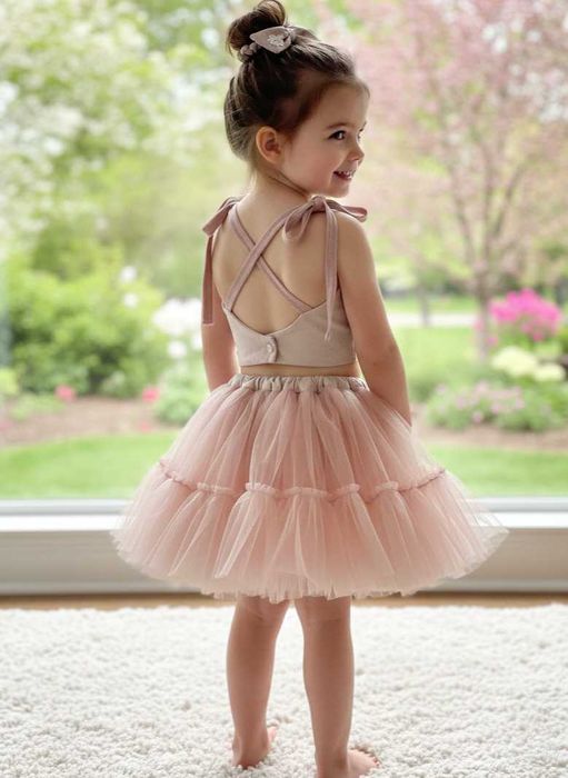 Uroczy komplet dla dziewczynki