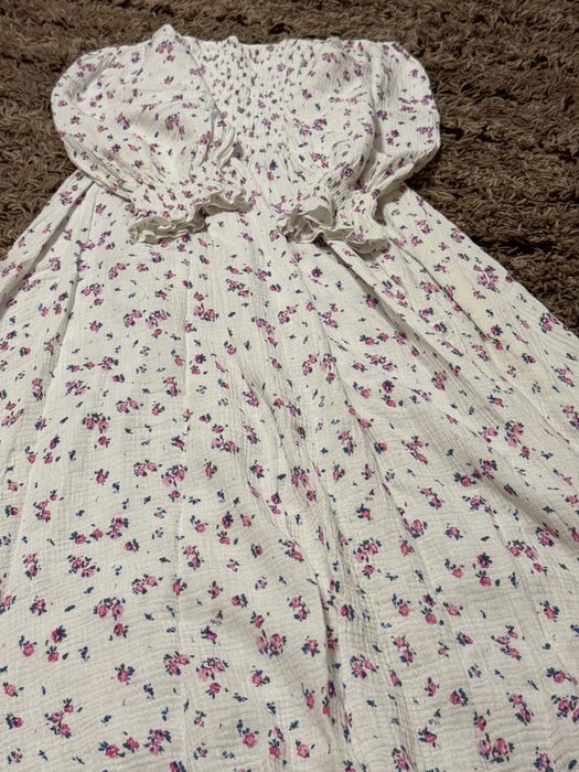 Платье муслин цветочный принт