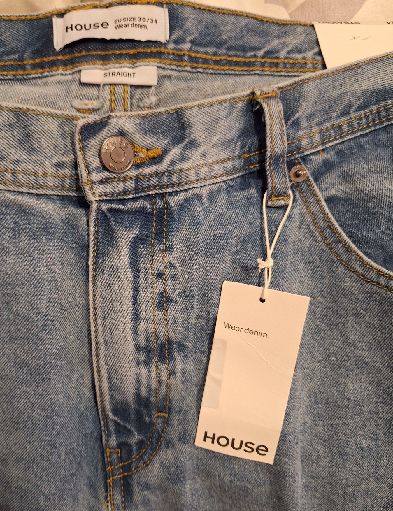 Jeansy buggy House W36L34 nowe