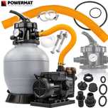 POWERMAT Pompa Piaskowa Basenu Filtrująca Basenów 13200 L/h Filtr 550w