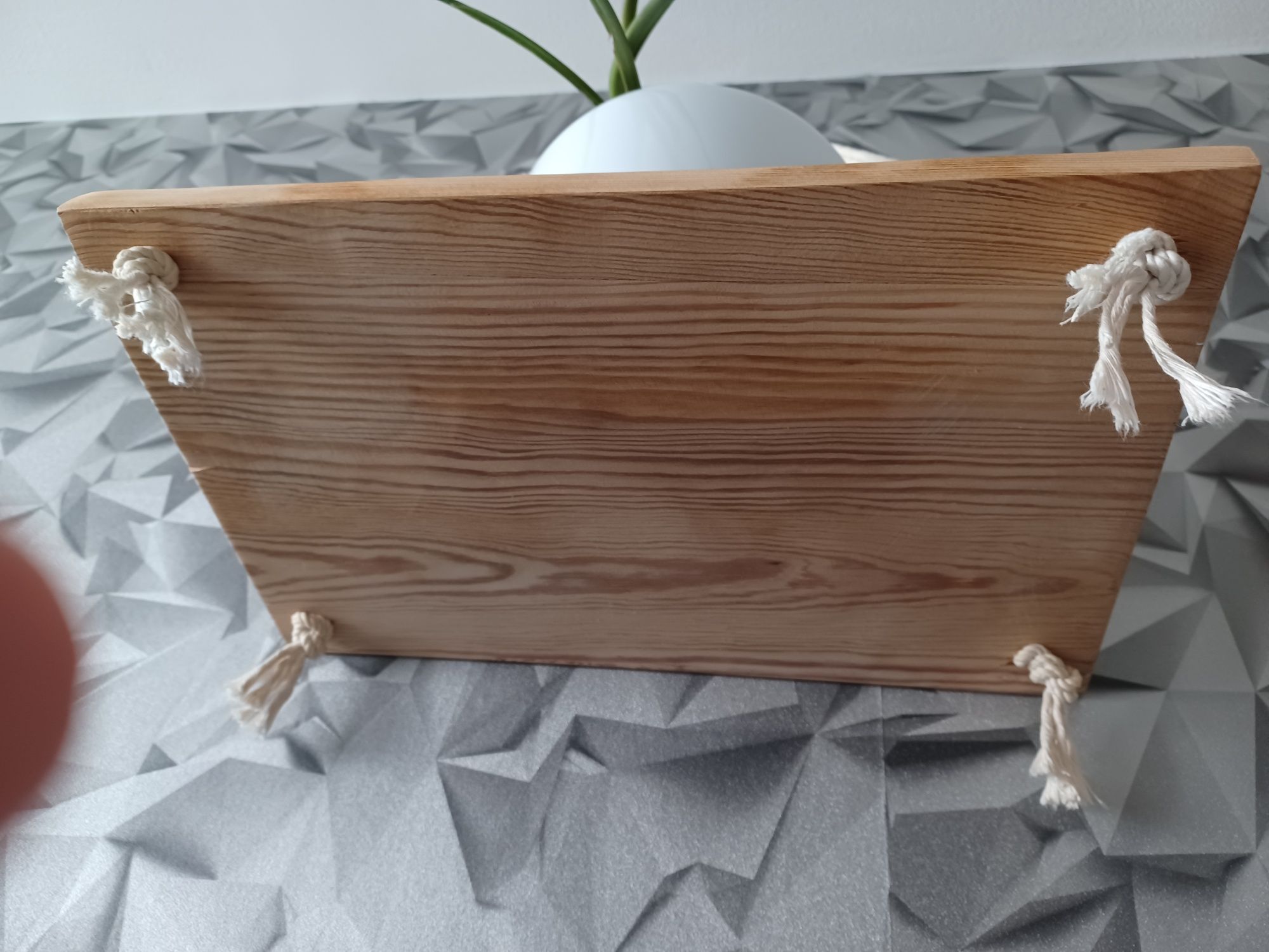 Półka wisząca na grubym sznurku 40 x 25,5 cm