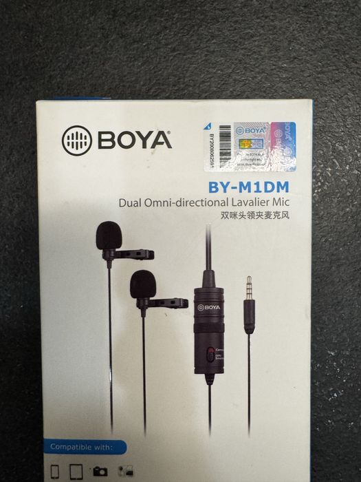 Мікрофони Boya BY-M1DM