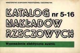 KNR 5-16 Wyposażenie Elektryczne Suwnic