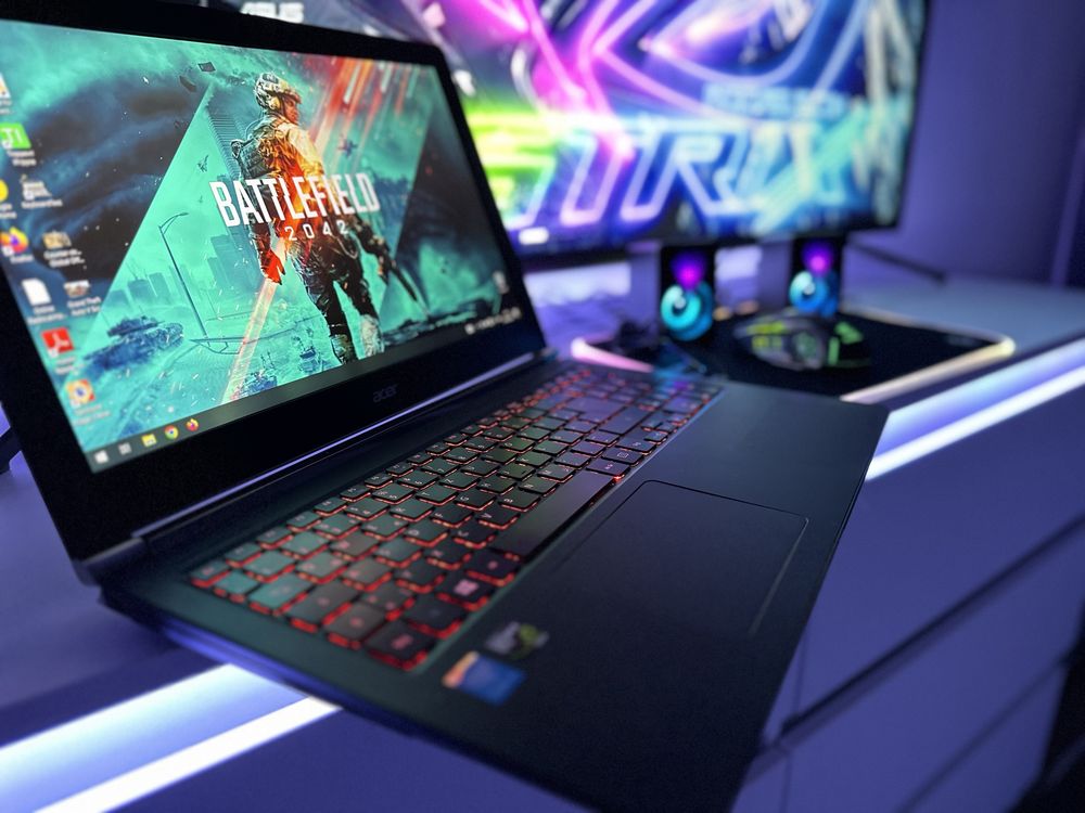 Мощный Быстрый Acer NITRO 15 + Игровые Девайсы