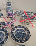 Porcelana Angielska Royal Homes of Britain 7 Elementów