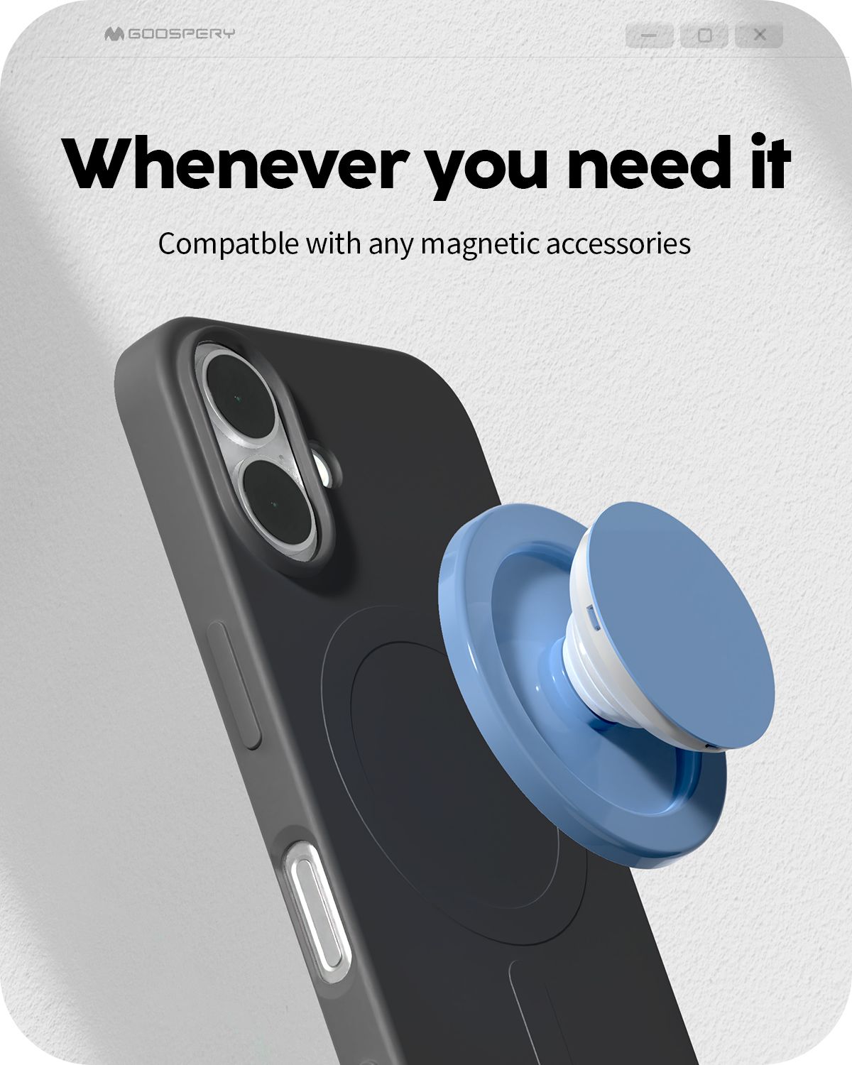 Etui do iPhone 16 Pro Mercury MagSafe Silikonowe czerwone